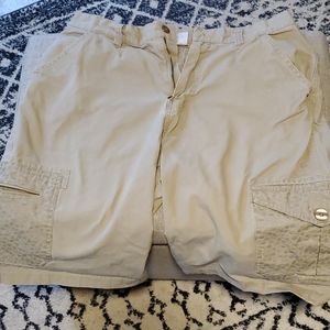 Men's Nike khaki cargo shorts